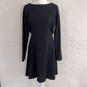 Athleta Black Long Sleeve Dress Size Small
